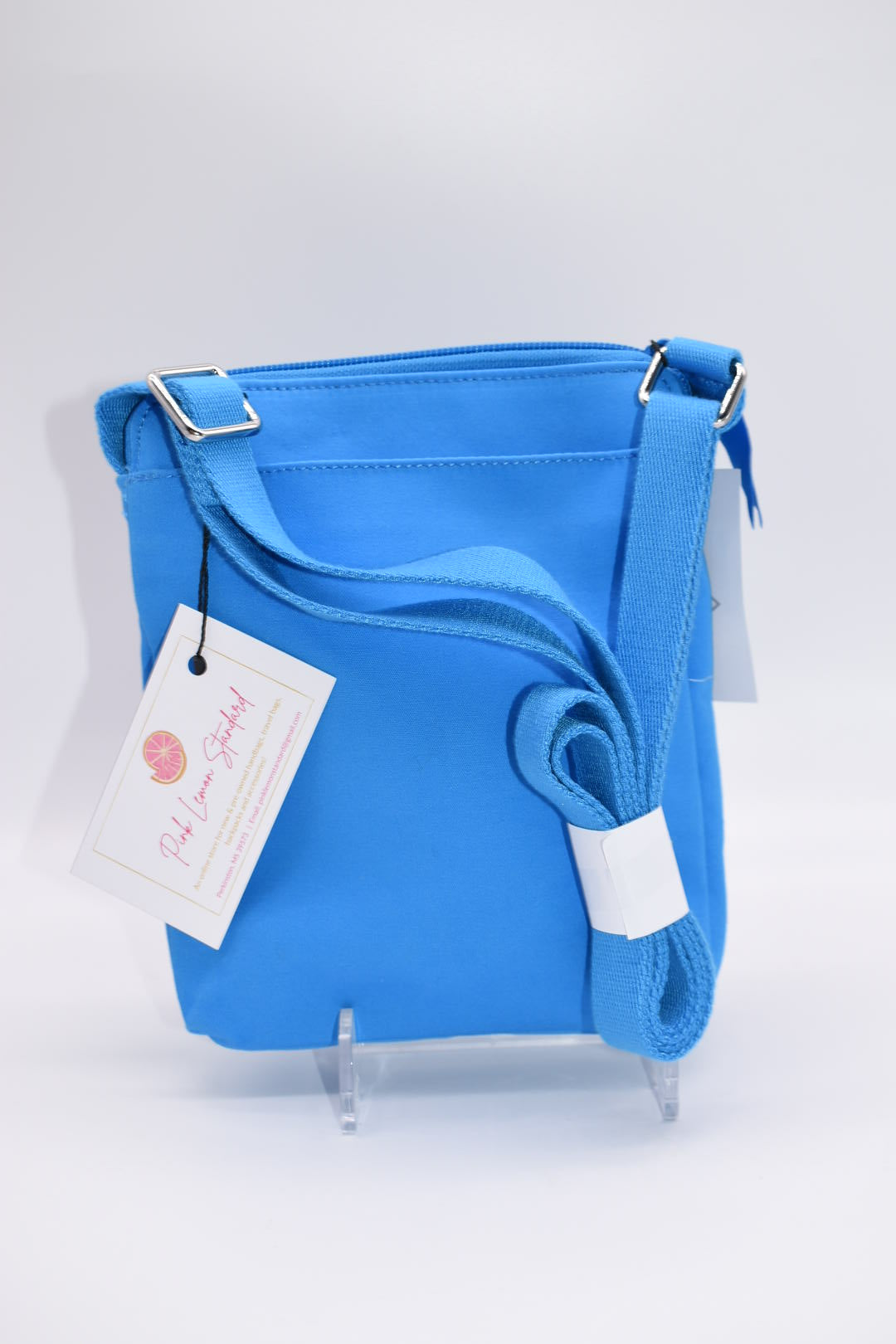 Vera Bradley RFID Mini Hipster Crossbody Bag in Blue Aster