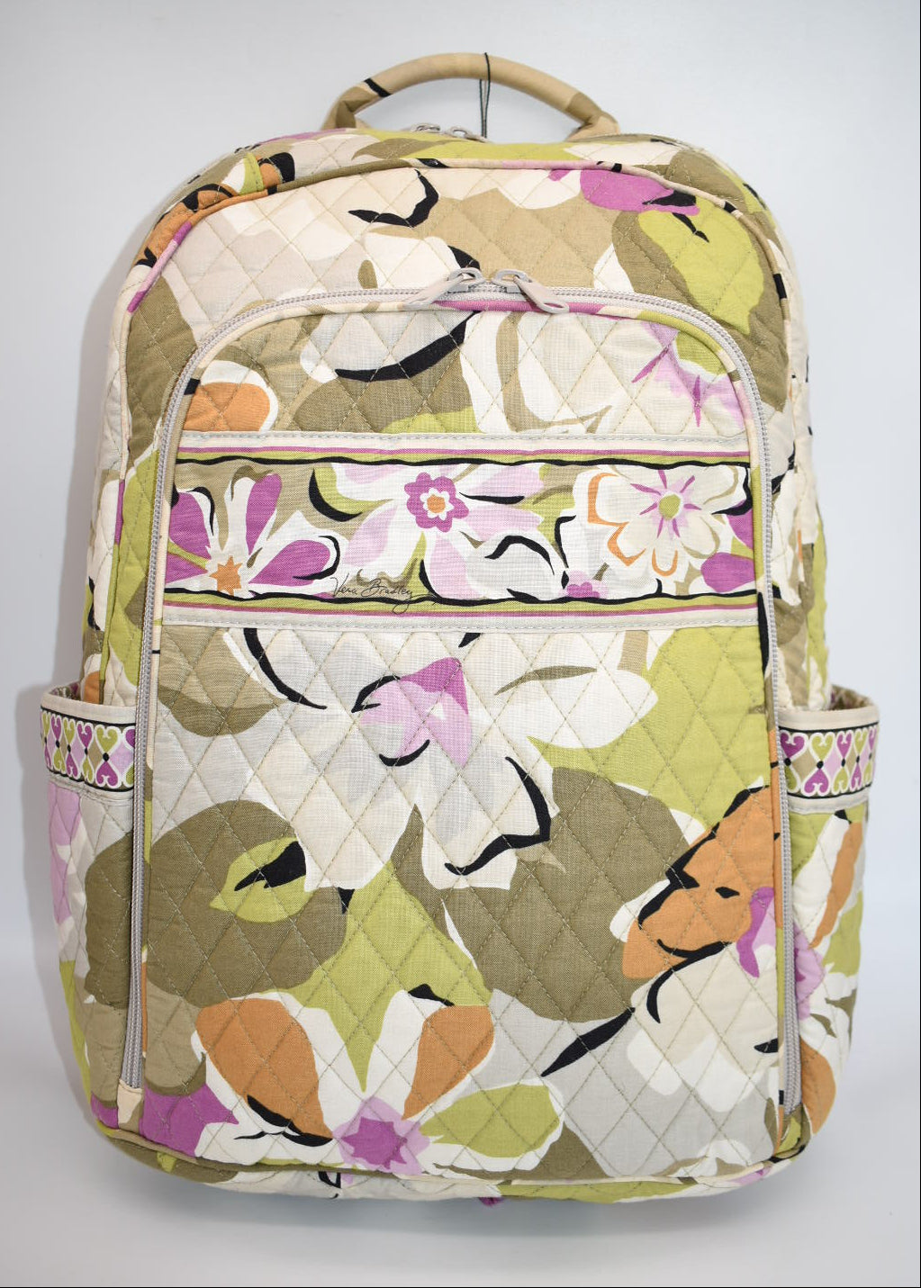 Vera Bradley Campus Laptop Backpack in "Portobello Road" Pattern