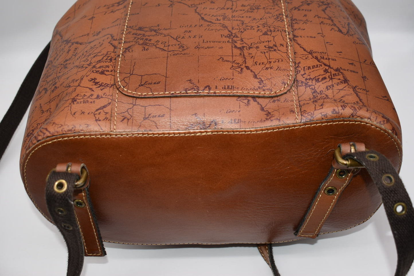 Patricia Nash Casape Backpack in Signature Map