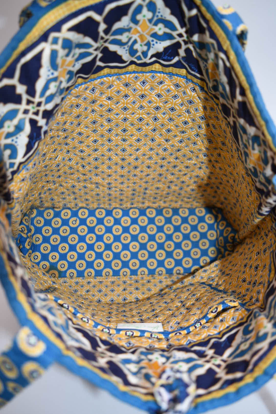 Vera Bradley Everyday Tote Bag in "Riviera Blue" Pattern