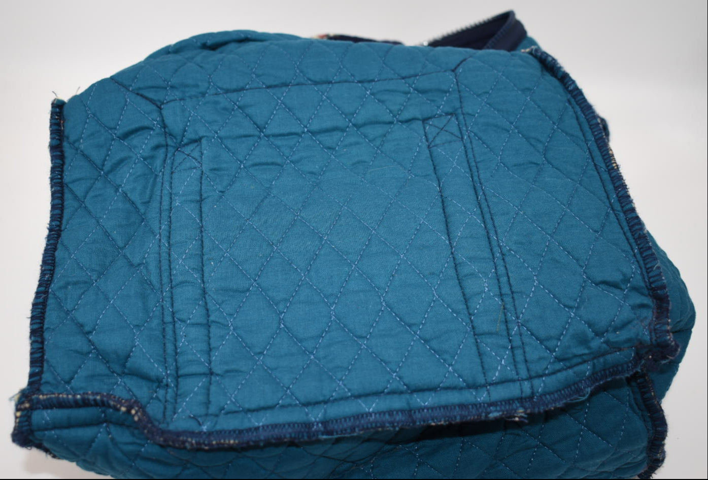 Vera Bradley Hoosier Shoulder Bag in "Navy - 1991" Pattern