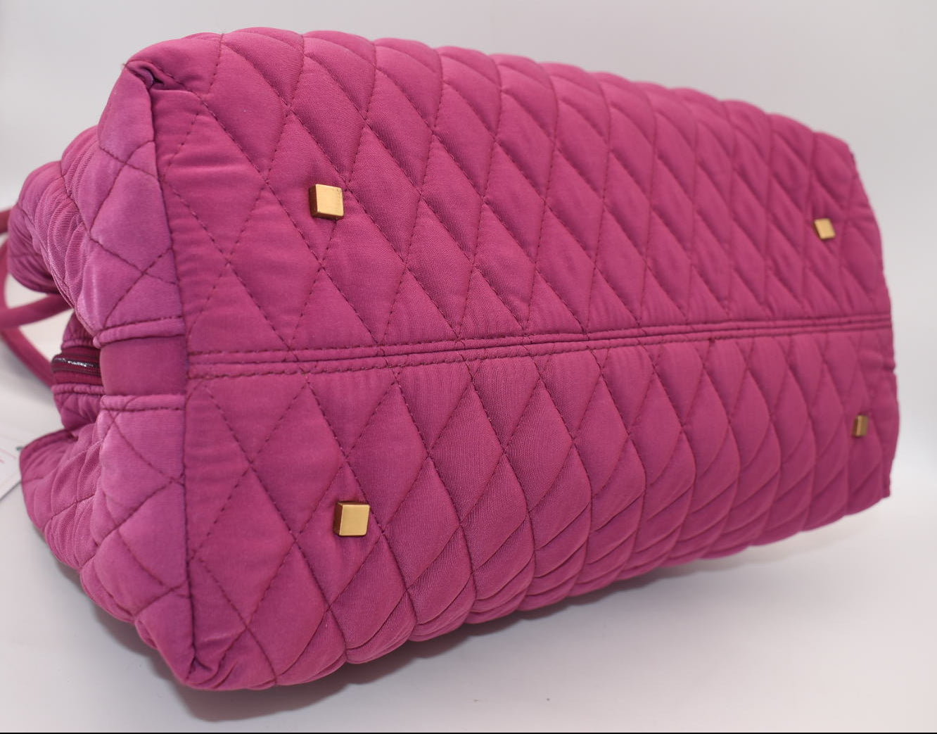 Vera Bradley Triple Compart Buckle Satchel Bag in Microfiber