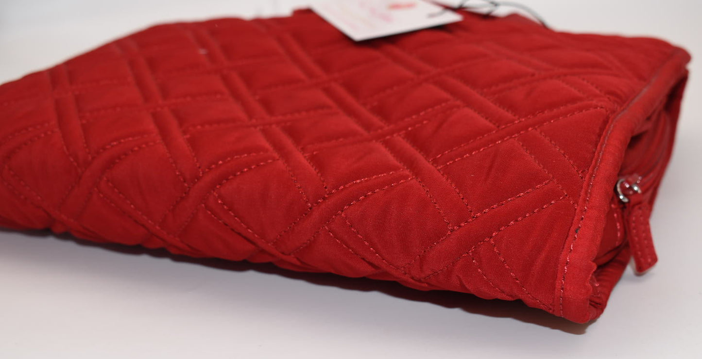 Vera Bradley Hanging Travel Organizer in Microfiber Red