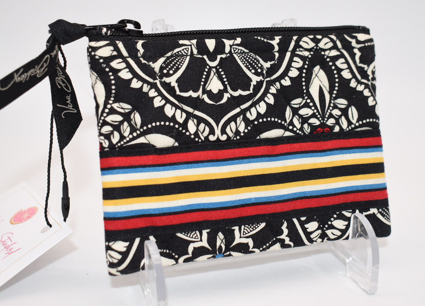 Vera Bradley Zip Coin Purse in "Barcelona" Pattern