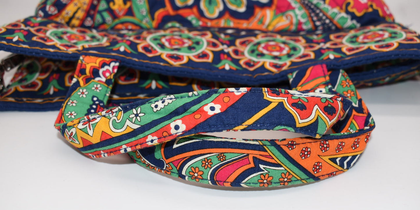 Vera Bradley Two-Way Convertible Tote Bag in "Venetian Paisley" Pattern