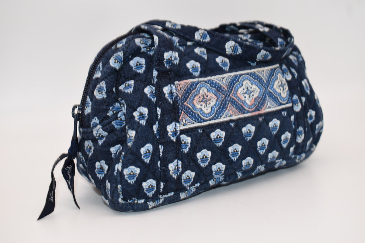 Vera Bradley Mini Tote Bag in "Nantucket Navy" Pattern