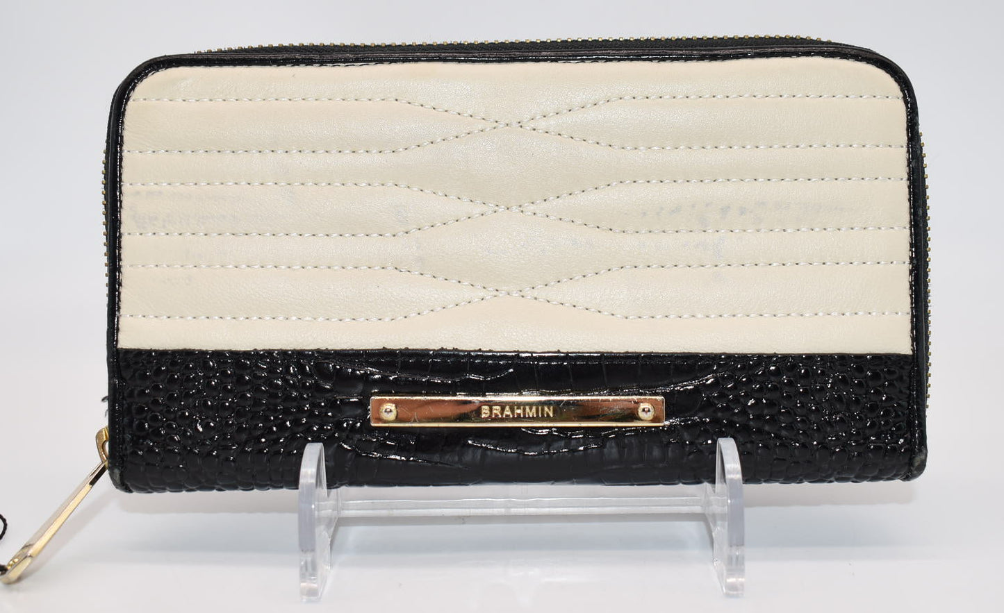 Brahmin Suri Wallet in Creme Multi-Texture