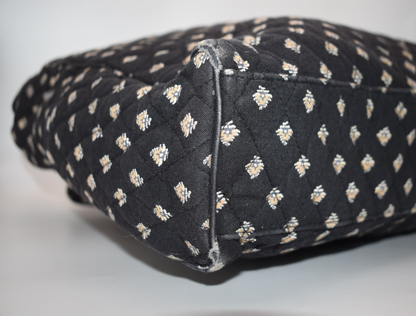 Vera Bradley Laptop Work Tote Bag in "Classic Black" Pattern