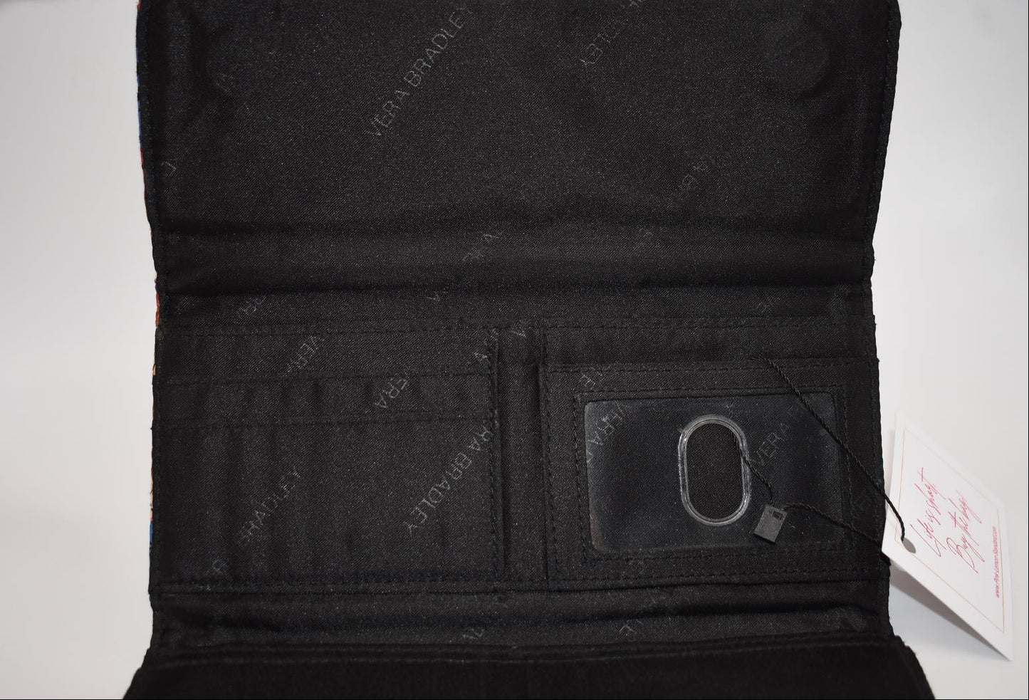 Vera Bradley Trifold Wallet in "Floral Fiesta" Pattern