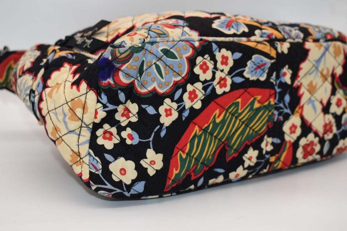 Vera Bradley On The Go Convertible Shoulder Bag in "Versailles" Pattern