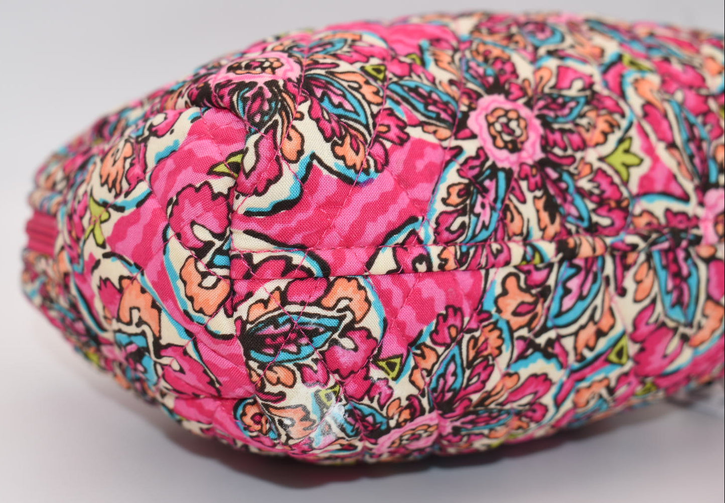Vera Bradley Large Cosmetic/ Toiletry Bag in "Sunburst Floral" Pattern