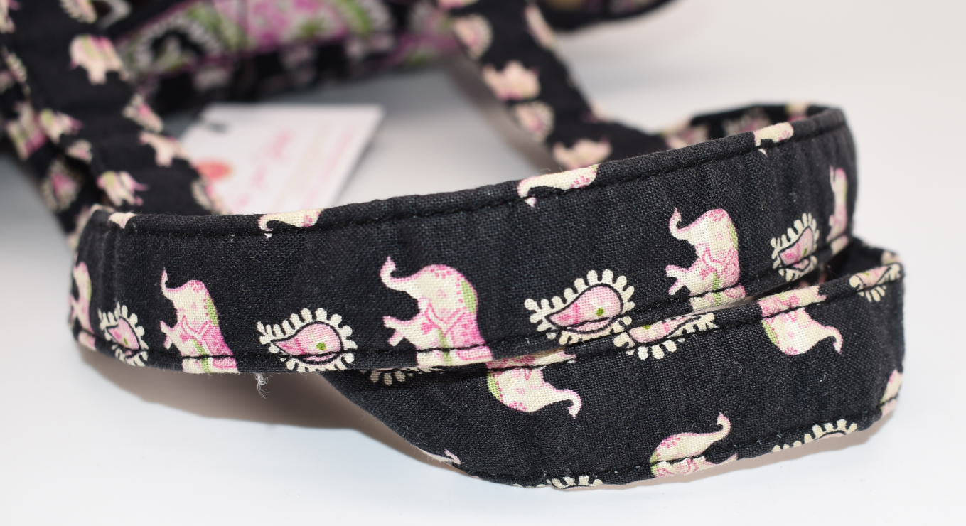 Vera Bradley Tic Tac Tote Bag in "Pink Elephant" Pattern