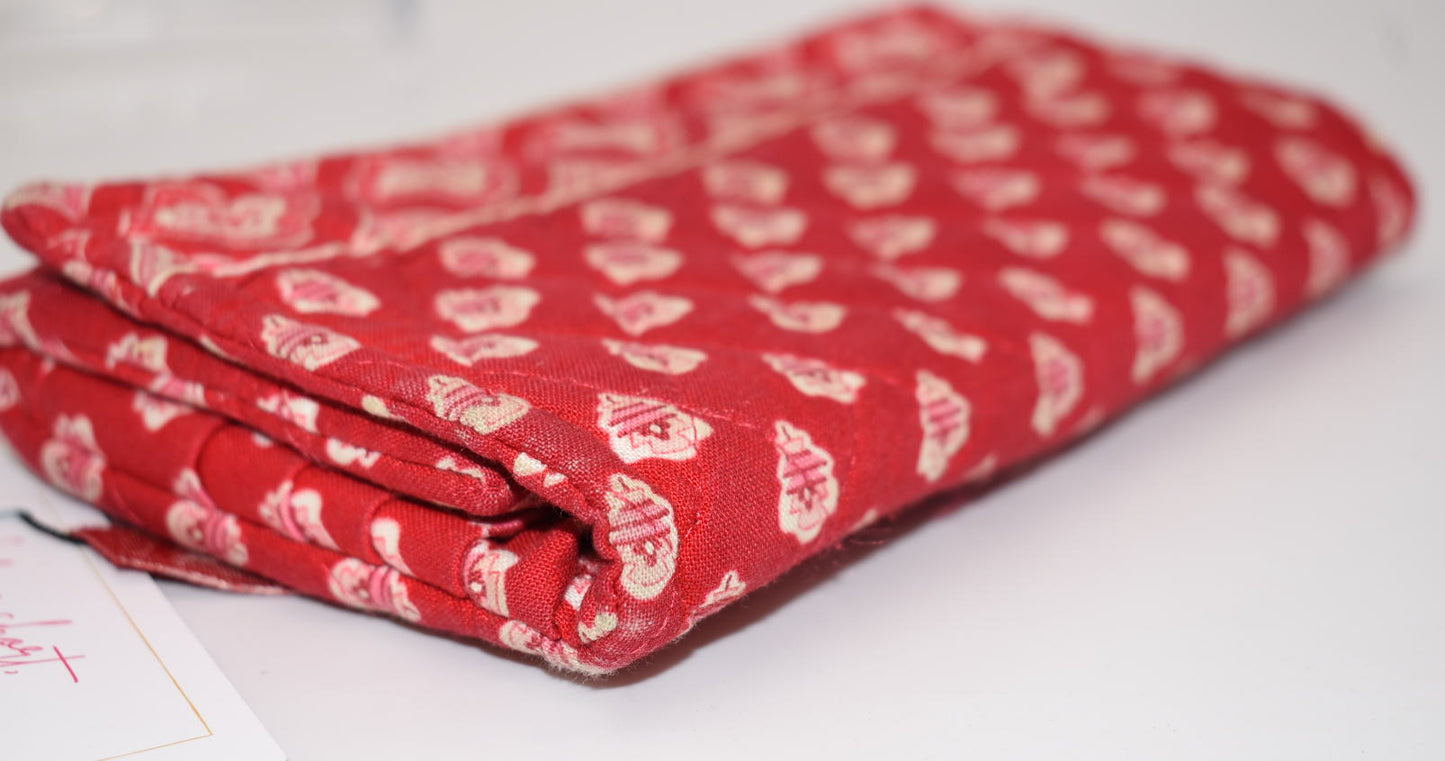 Vera Bradley Strap Crossbody Wallet in "Nantucket Red" Pattern