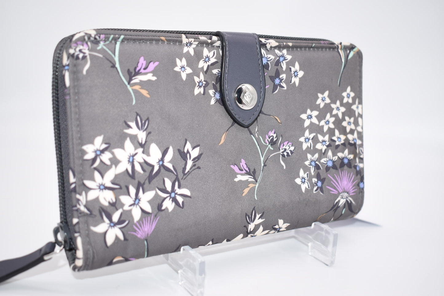 Vera Bradley RFID Midtown Snaptab Wallet in "Dandelion Wishes" Pattern