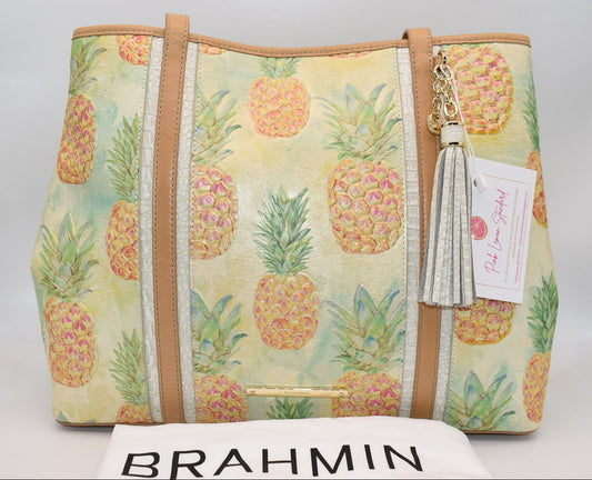 Brahmin Medium Julian Tote Bag in Multi Pompano