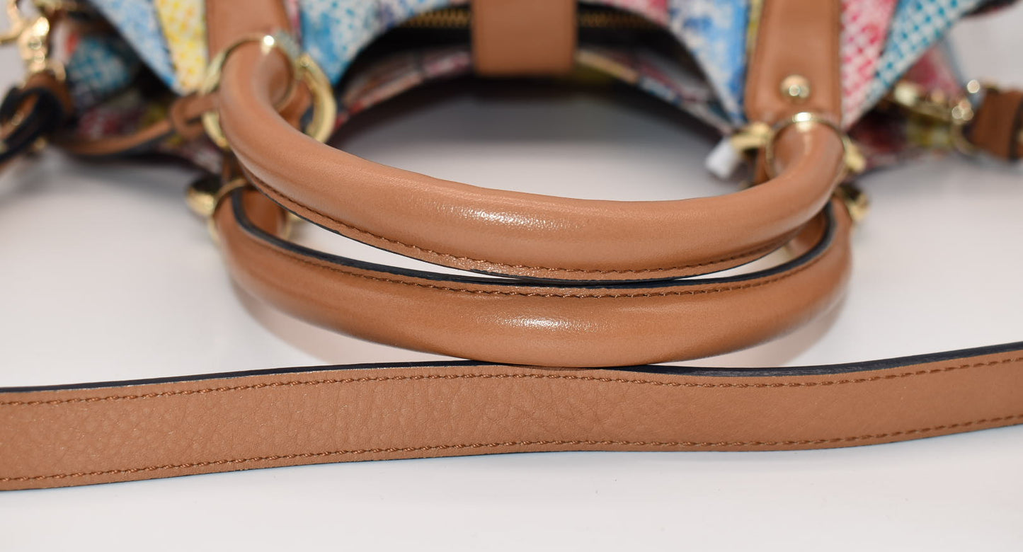 Brahmin Elisa Hobo Satchel Bag in "Dove Coronado"