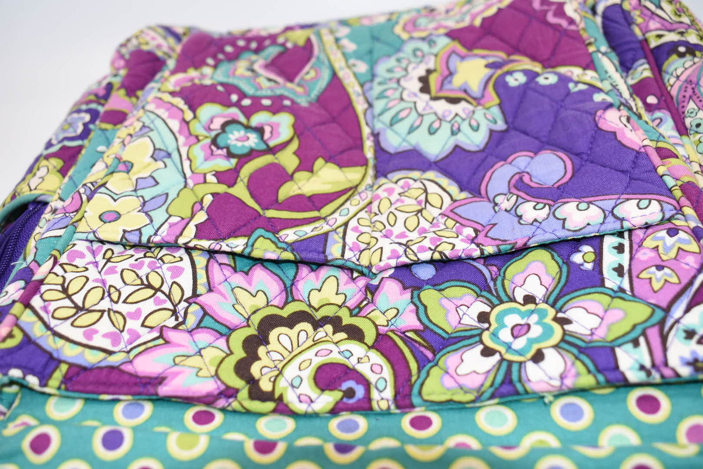 Vera Bradley Ultimate Quilted Cotton Backpack in "Heather" Pattern