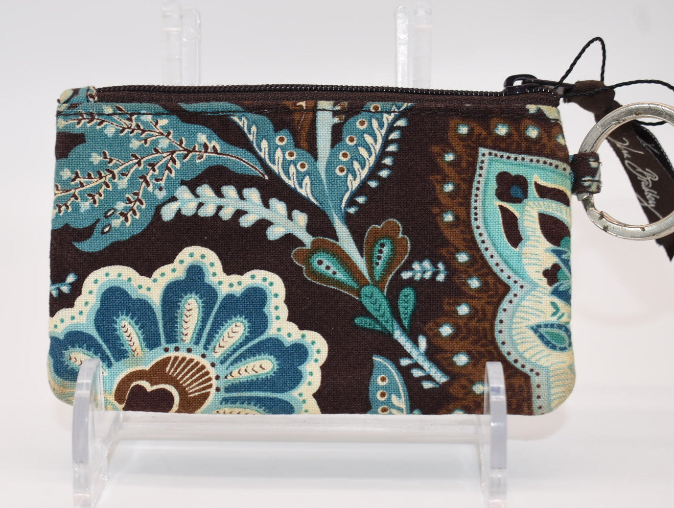 Vera Bradley Zip ID Case in "Java Blue" Pattern