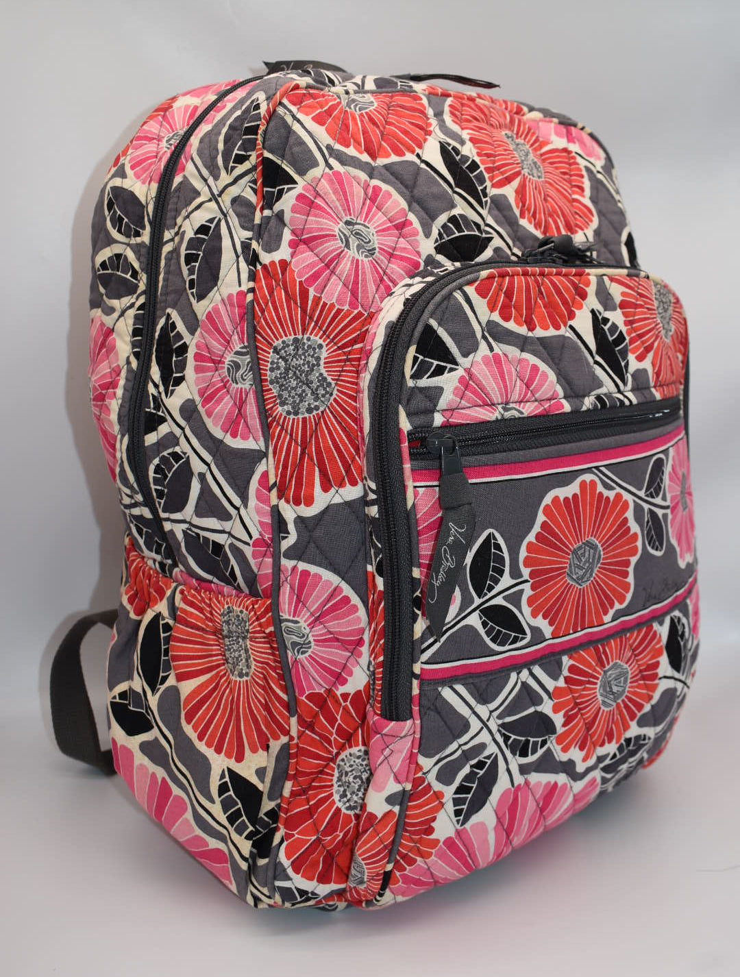 Vera Bradley Campus Backpack in "Cherry Blossoms" Pattern