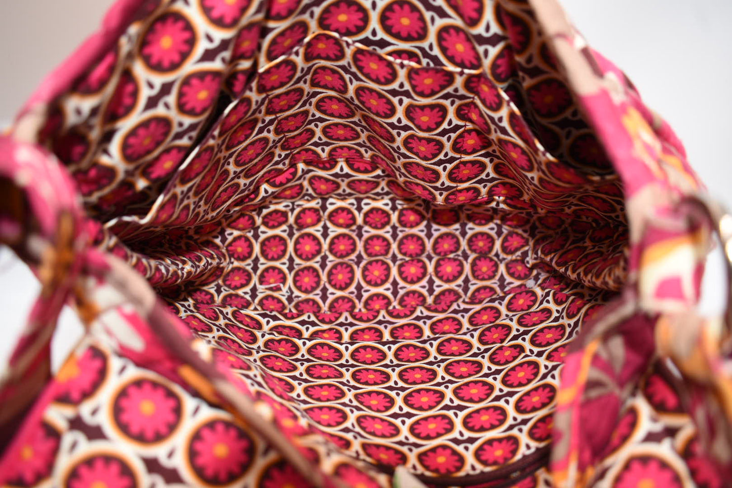 Vera Bradley Saddle Up Crossbody Bag in "Carnaby" Pattern