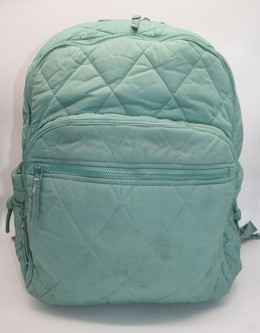 Vera Bradley Large Bancroft Backpack in "Mint Green"