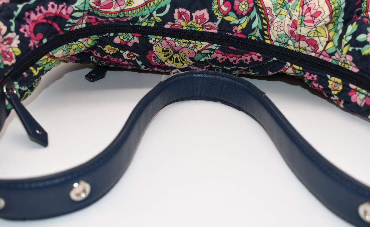 Vera Bradley Shoulder Bag in "Petal Paisley" Pattern