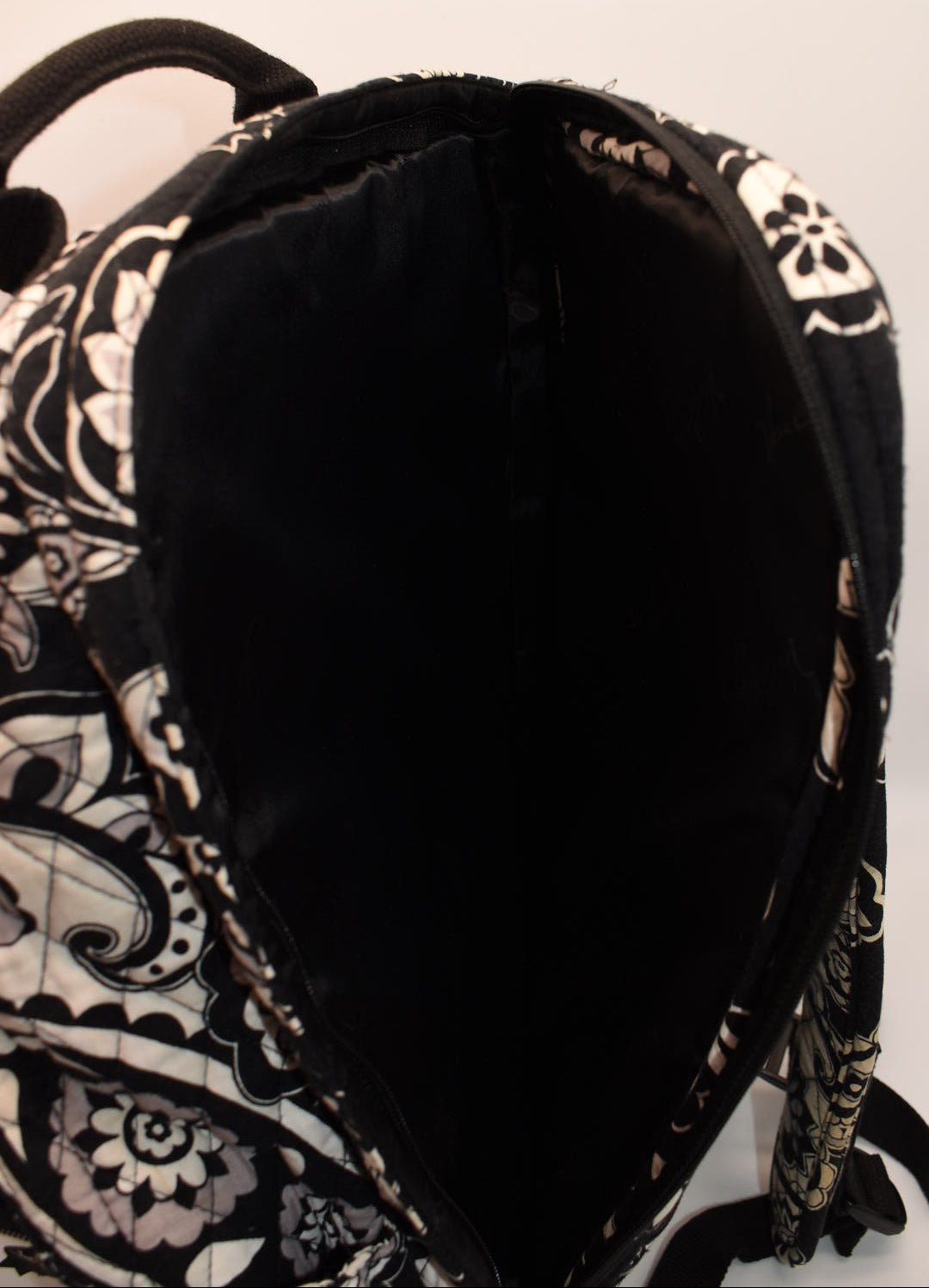 Vera Bradley XL Campus Tech Backpack in "Midnight Paisley" Pattern