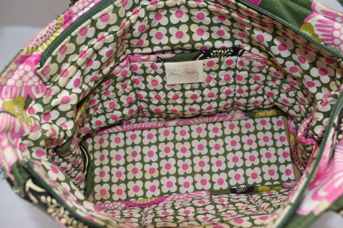 Vera Bradley Mandy Shoulder Tote Bag in "Chelsea Green" Pattern