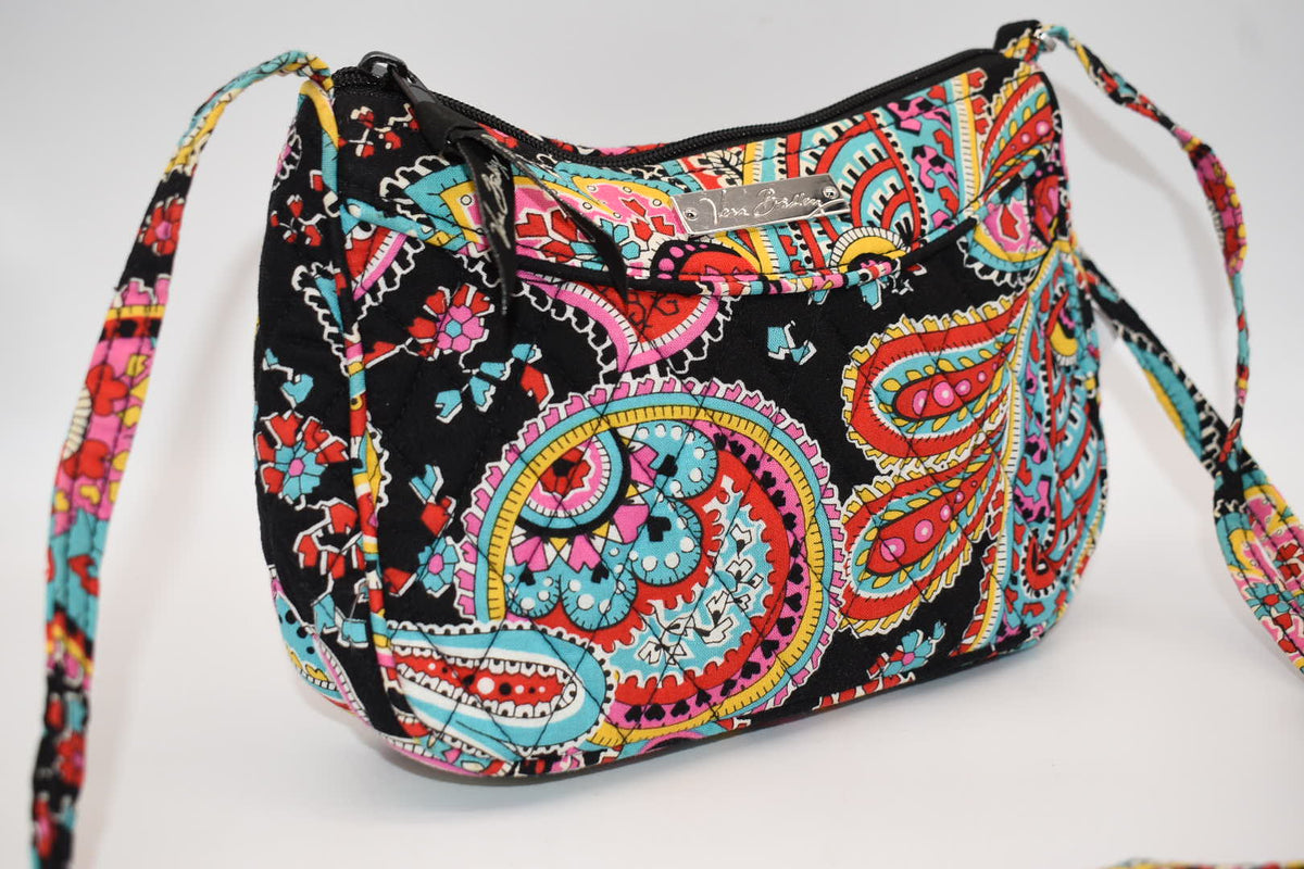 Vera Bradley Little Crossbody Bag in " Parisian Paisley" Pattern