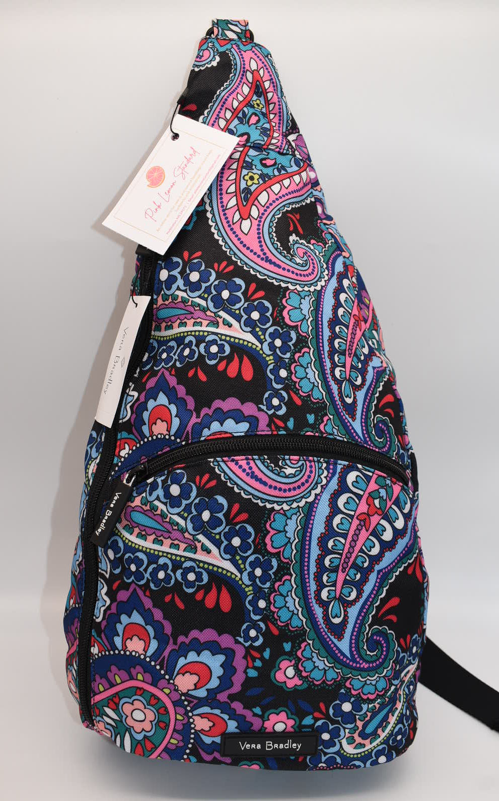 Vera Bradley Lighten Up Sling Backpack in "Haymarket Paisley" Pattern