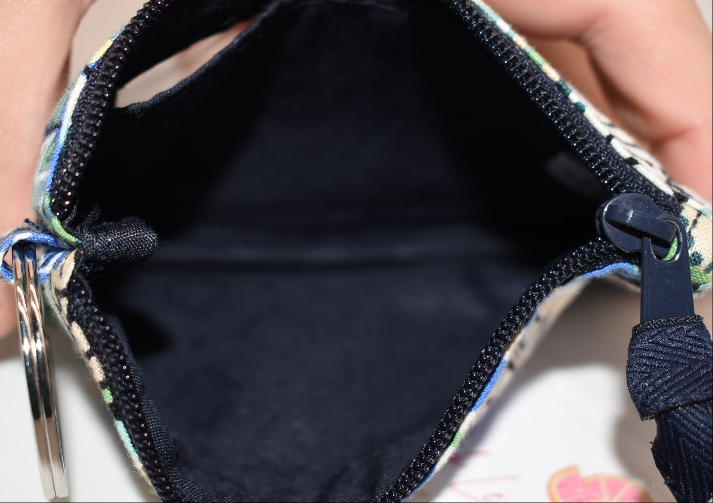 Vera Bradley Zip ID Case in "Sketched Medallion" Pattern