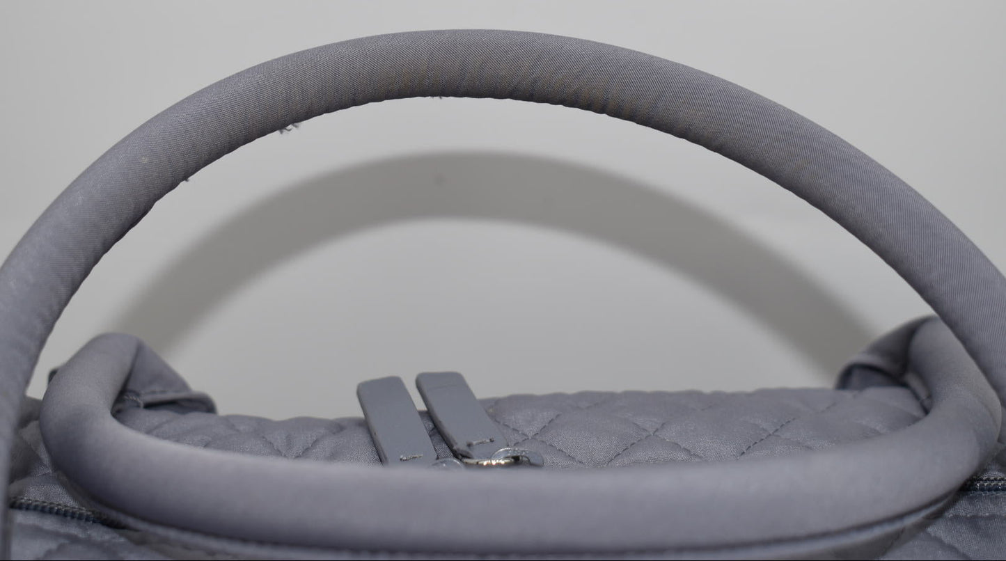 Vera Bradley Microfiber Weekender Travel Bag in Gray