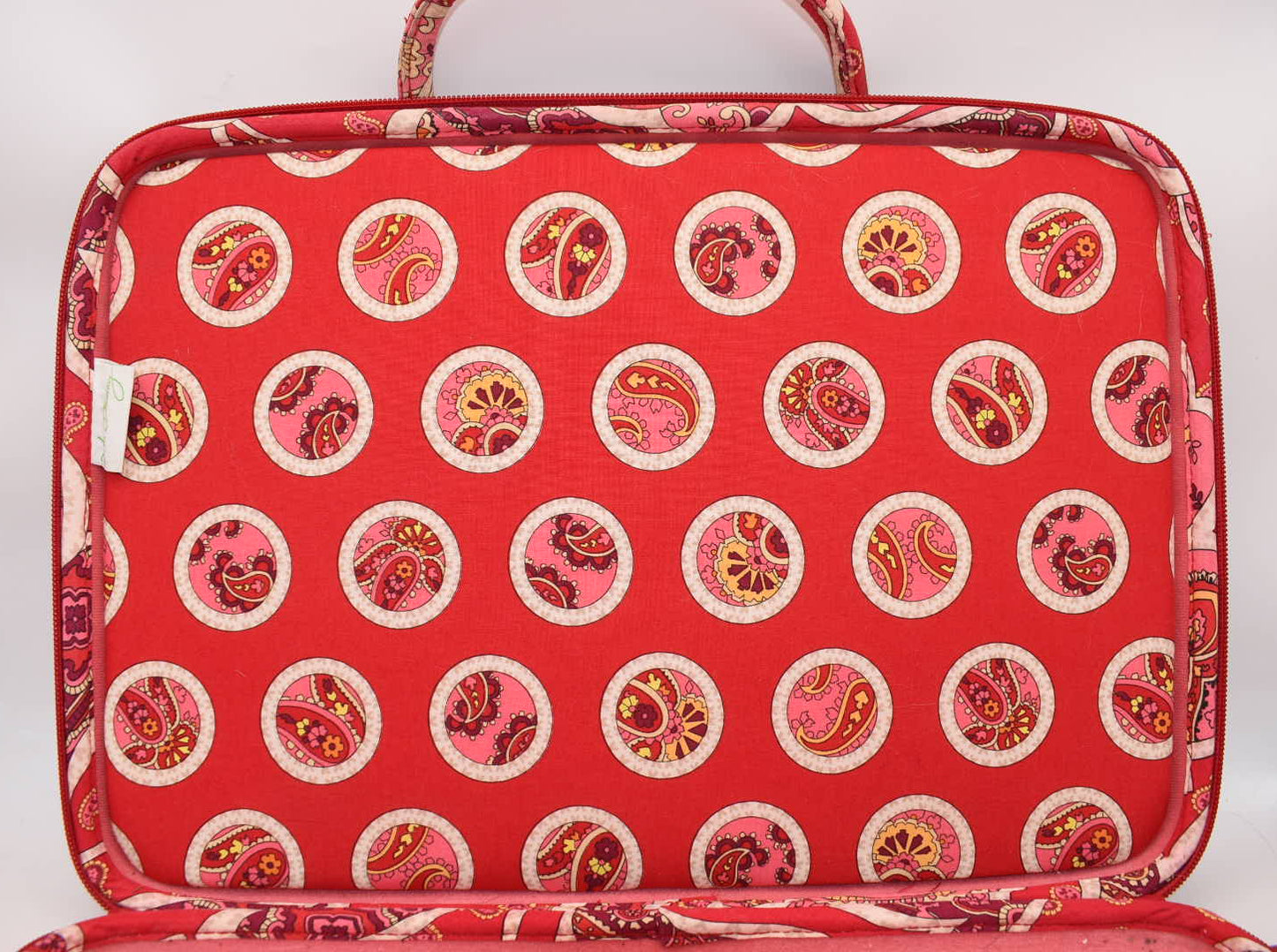 Vera Bradley 17" Hardshell Laptop Bag in "Rosy Posies" Pattern