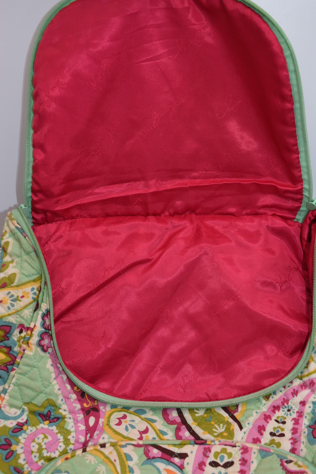 Vera Bradley Double Zip Backpack in "Tutti Frutti" Pattern