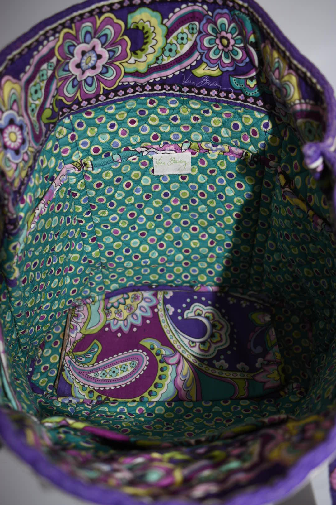Vera Bradley Large Vera Tote Bag in "Heather" Pattern