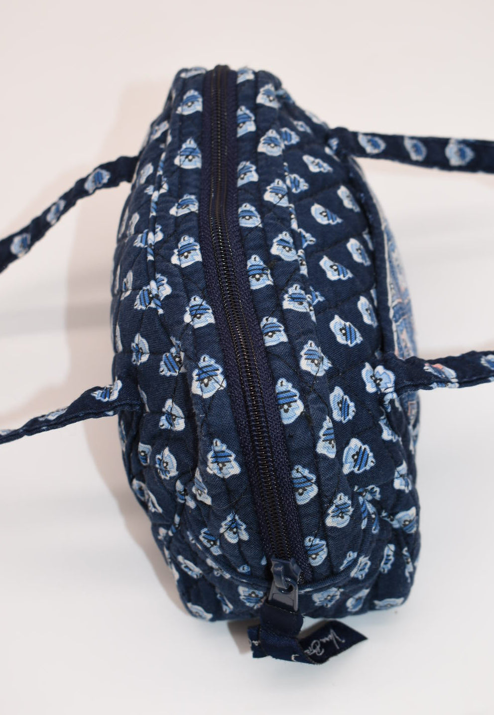Vera Bradley Mini Tote Bag in "Nantucket Navy" Pattern