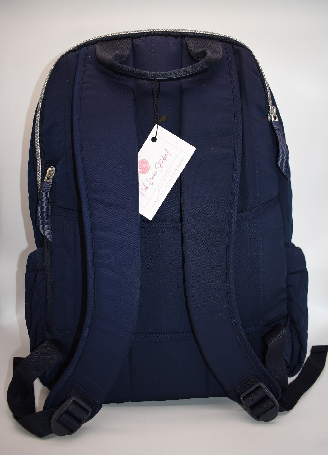 Vera Bradley Performance Twill Campus Backpack in Classic Navy