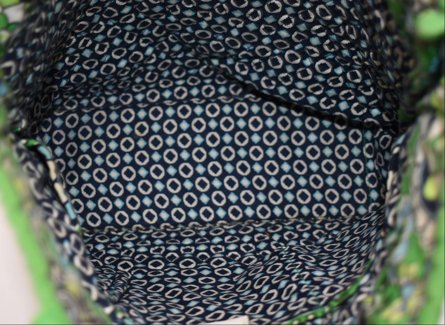 Vera Bradley Everyday Tote Bag in "Cupcakes Green" Pattern