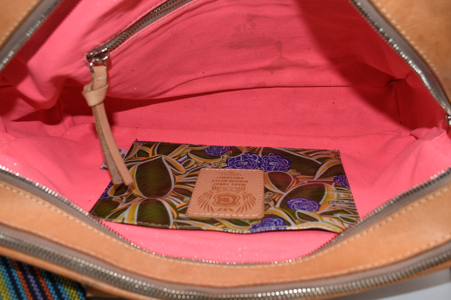 Consuela Carryall Gilded Satchel Bag