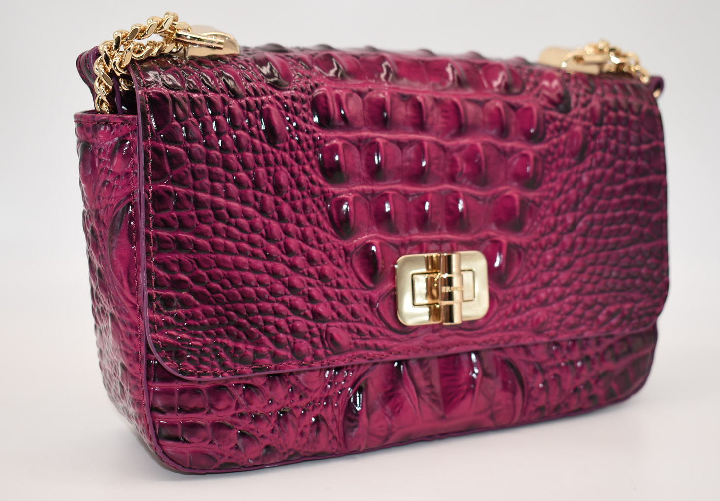 Brahmin Rosa Crossbody Bag in Sugar Plum Melbourne