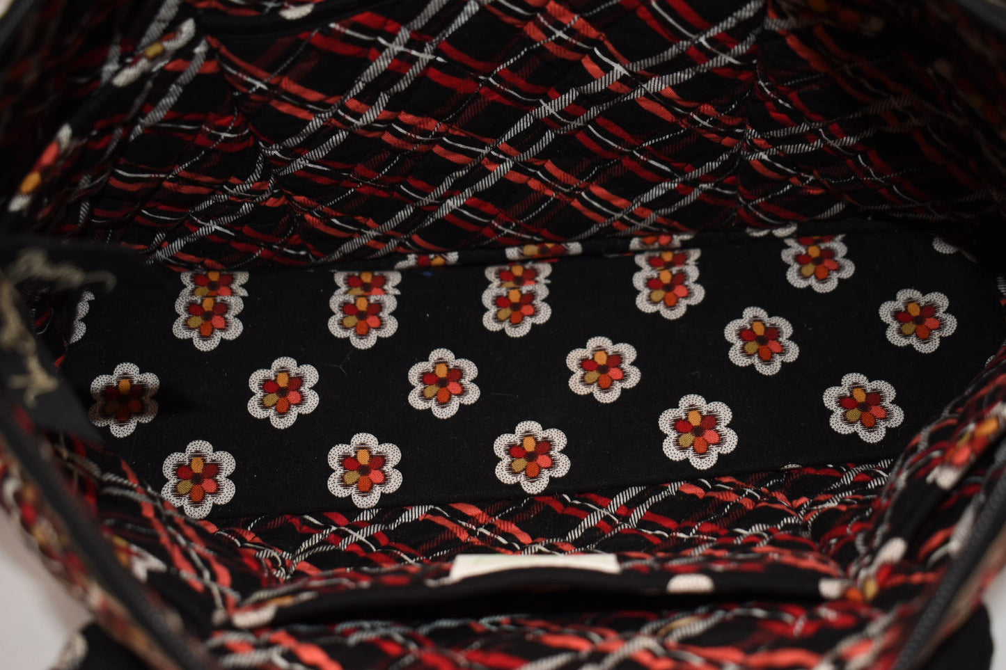 Vera Bradley Large Betsy Shoulder Bag in "Pirouette" Pattern