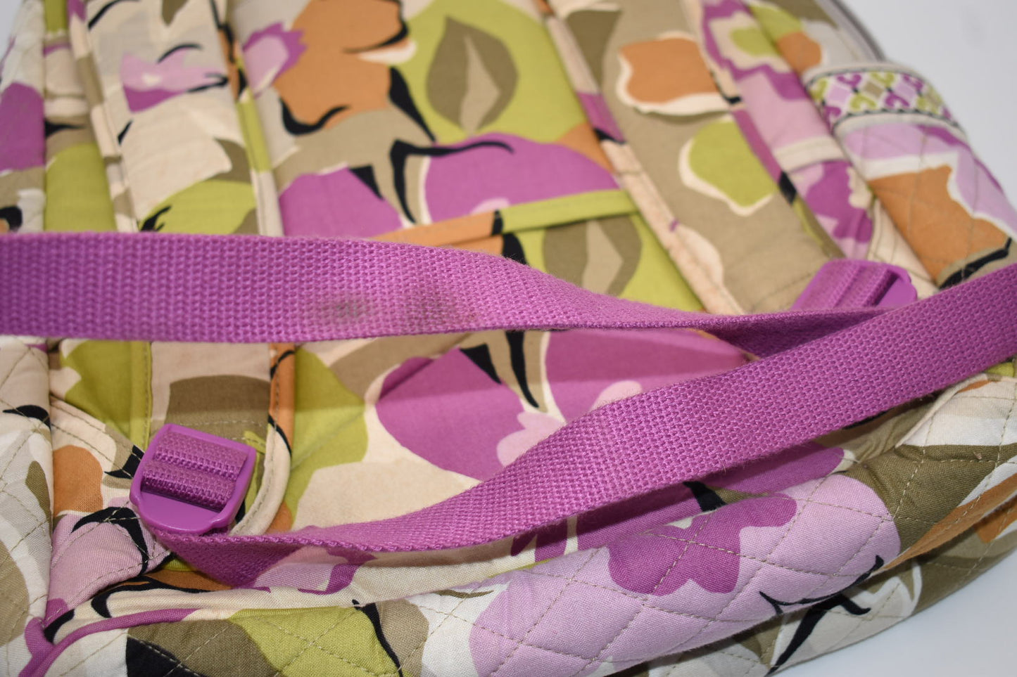 Vera Bradley Campus Laptop Backpack in "Portobello Road" Pattern