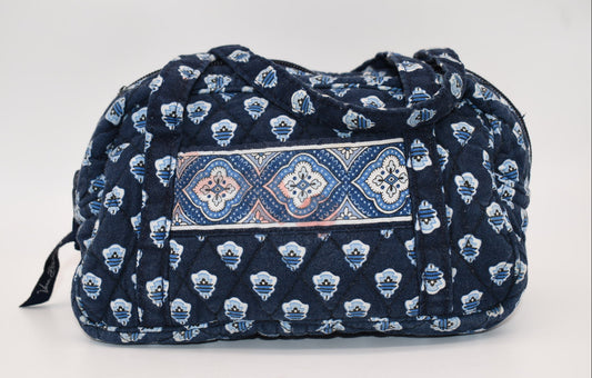 Vera Bradley Mini Tote Bag in "Nantucket Navy" Pattern