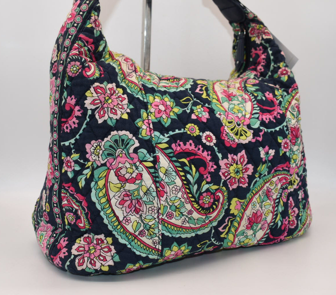 Vera Bradley Shoulder Bag in "Petal Paisley" Pattern