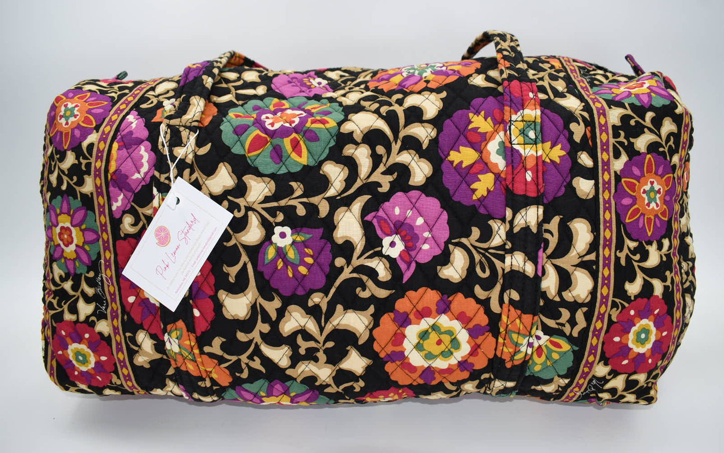 Vera Bradley Large Duffel Bag in "Suzani" Pattern