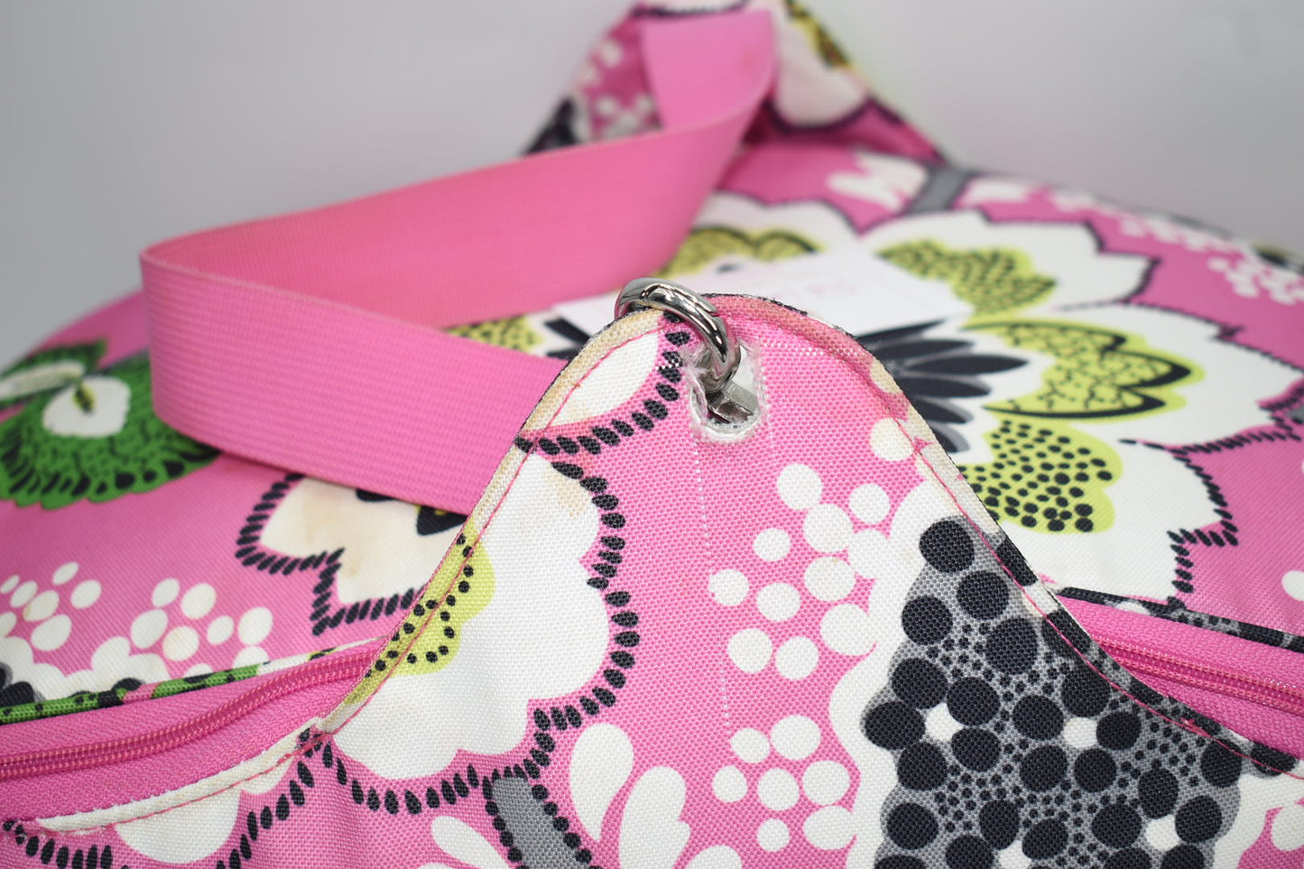 Vera Bradley Large Insulated Cooler Bag in "Priscilla Pink" Pattern