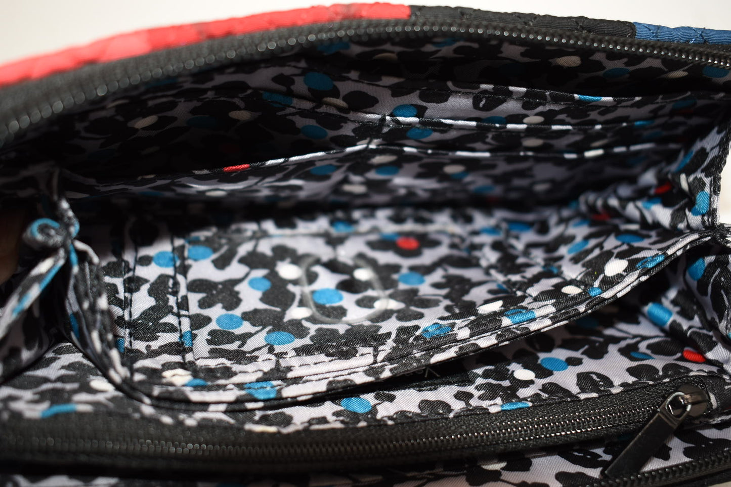 Vera Bradley Accordion Wallet in "Winter Patchwork" Pattern