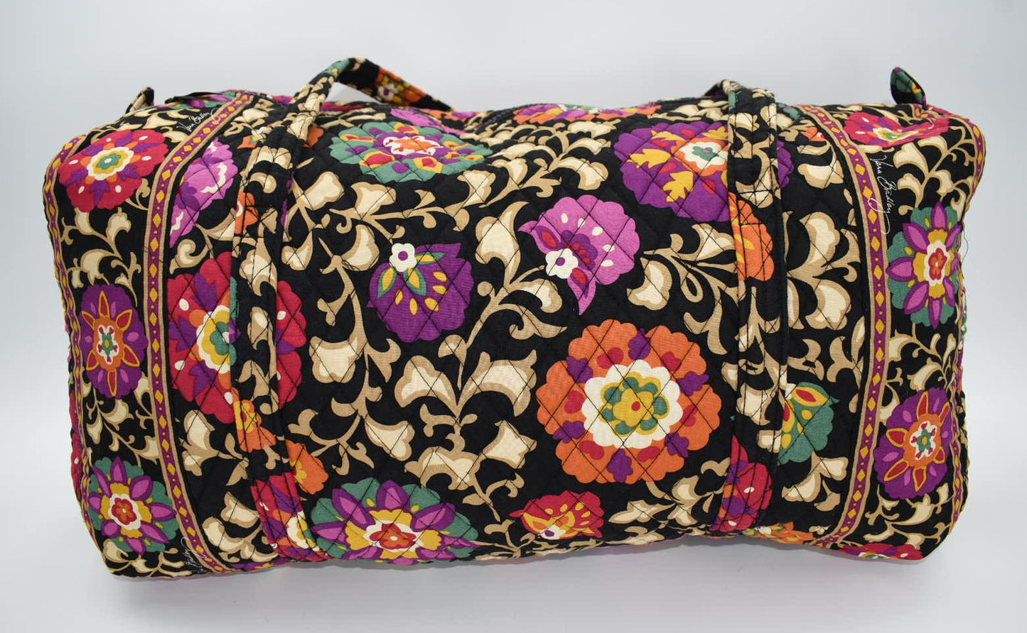 Vera Bradley Large Duffel Bag in "Suzani" Pattern