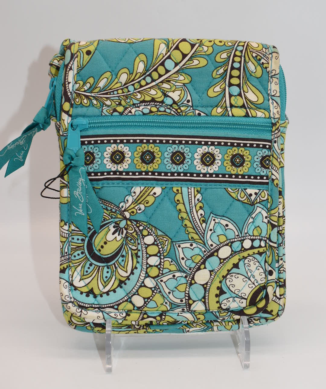 Vera Bradley Mini Hipster Crossbody Bag in "Peacock" Pattern