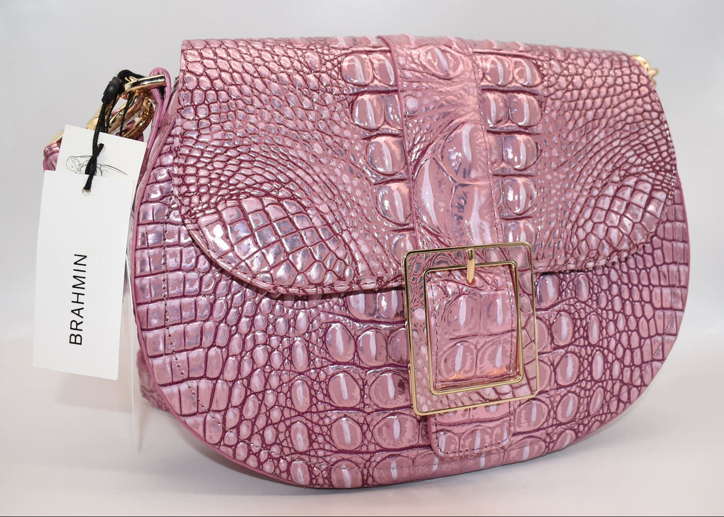 Brahmin Cynthia Shoulder Bag in Mulberry Potion